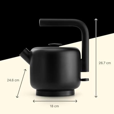 Fellow Clyde Waterkoker 1,5 L Zwart Mat