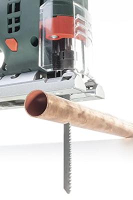 Wolfcraft Decoupeerzaagblad | BiM | L=130mm | T-Schaft | 2 stuks - 3554000 Wolfcraft Decoupeerzaagblad | BiM | L=130mm | T-Schaft | 2 stuks - 3554000