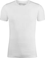 Garage Semi Bodyfit T-shirt R-neck Basic T-shirts White - thumbnail