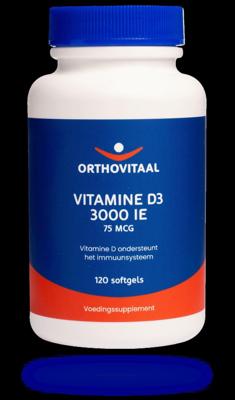 Vitamine D3 3000IE 120 Softgels
