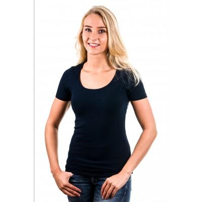 Garage Women T-Shirt Round Neck Navy (art 0701)