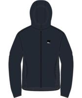 Jack wolfskin Mogari Hooded Fz Fleece Dames Dark Navy S - thumbnail