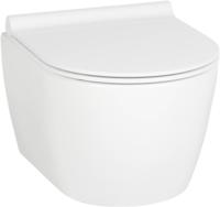 Ben Segno hangtoilet ultra compact Xtra glaze+ Free flush glans wit - thumbnail
