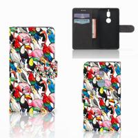 Nokia 7 | Telefoonhoesje | Met pasjeshouder | Birds - thumbnail