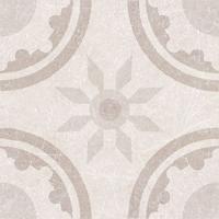 Tegel Greatstone Cifre Materia Decor Rim Ivory Keramiek Meerkleurig Mat 20x20 - thumbnail