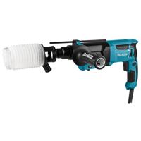 Makita HR2630J Combihamer SDS-Plus 2,4J + stofafzuigset 800W in Mbox - thumbnail