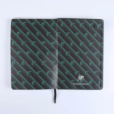 Notitieboek Harry Potter Slytherin - thumbnail
