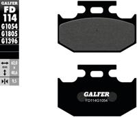 GALFER remblokken "fd114" brake pad fd114 g1054 organic - thumbnail