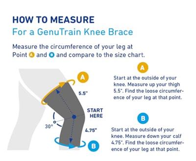 Bauerfeind GenuTrain Kniebrace - 3C - Universeel - Zwart Bauerfeind GenuTrain Kniebrace - 3C - Universeel - Zwart