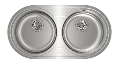 Wastafel met Twee Spoelbakken Teka 10110006 10110006