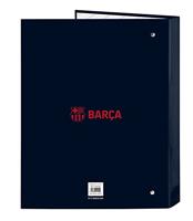 Ringmap F.C. Barcelona Marineblauw A4 (26.5 x 33 x 4 cm) - thumbnail
