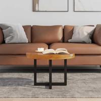 Salontafel massief teakhout hars 60 cm - thumbnail
