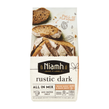 Niamh Rustic Dark All in Broodmix 1 kg bij Jumbo