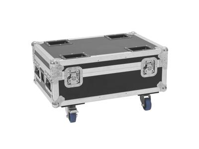 ROADINGER Flightcase 4x AKKU IP UP-4 Plus HCL Spot WDMX with charging function