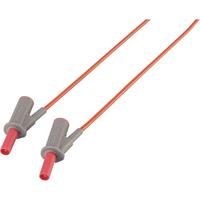 VOLTCRAFT MSB-501 Veiligheidsmeetsnoer Banaanstekker 4 mm Banaanstekker 4 mm 2.00 m Rood 1 stuk(s) - thumbnail