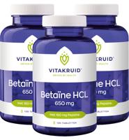 Vitakruid Betaïne HCL 650 mg Tabletten - thumbnail