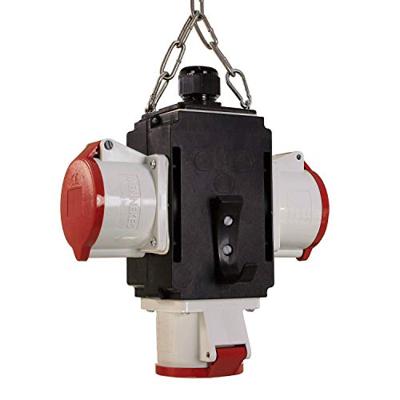 AS Schwabe MIXO 60739 Hangende CEE-stroomverdeler 400 V 32 A AS Schwabe MIXO 60739 Hangende CEE-stroomverdeler 400 V 32 A