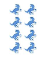 HEMA Gebaksbordjes dino - 8 stuks - thumbnail