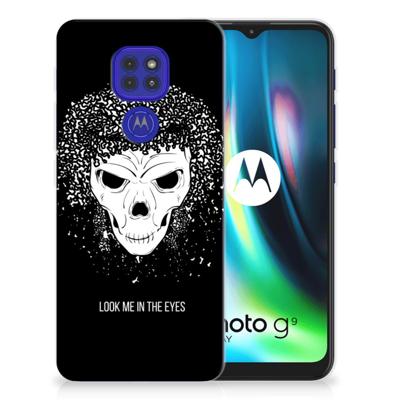 Silicone Back Case Motorola Moto G9 Play | E7 Plus Skull Hair Silicone Back Case Motorola Moto G9 Play | E7 Plus Skull Hair