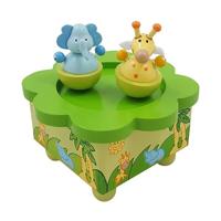 Muziekdoosje Dansende olifant & giraf - thumbnail
