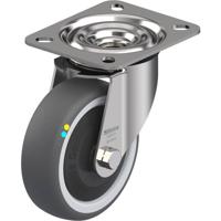 Blickle LEX-PATH 100KFD-ELS Zwenkwiel Wieldiameter: 100 mm Draagvermogen (max.): 130 kg 1 stuk(s) - thumbnail