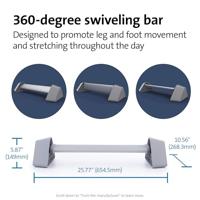 Kensington kantelbare voetensteun - thumbnail