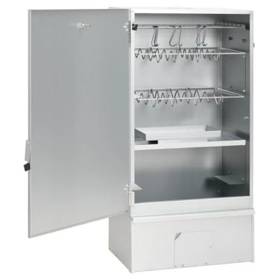 VidaXL Bbq-rookoven met koude rookgenerator gegalvaniseerd staal
