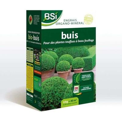 BSI - Biologische Buxusmeststof - Sprankelend donkergroen blad - Langdurige werking - 4Kg - Tot 40 m² - UAB BSI - Biologische Buxusmeststof - Sprankelend donkergroen blad - Langdurige werking - 4Kg - Tot 40 m² - UAB