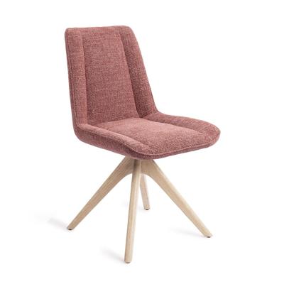 Jesper Home Umedo eetkamerstoel Scarlet Grain revolve oak bleach