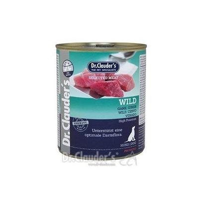 Dr. Clauder's wild natvoer hond 6 x 800 g