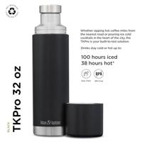 Klean Kanteen Thermosfles tk pro - shale black - 1000ml - thumbnail