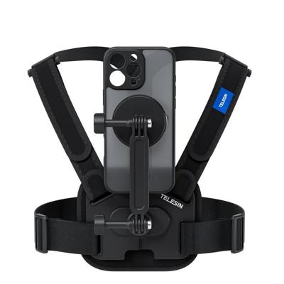 Telesin Chest Mount met case voor iPhone 16 Pro