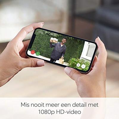 Ring Video Doorbell Wired Zwart Ring Video Doorbell Wired Zwart