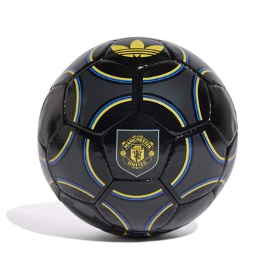 adidas Manchester United Club Voetbal Maat 5 Zwart Geel Blauw