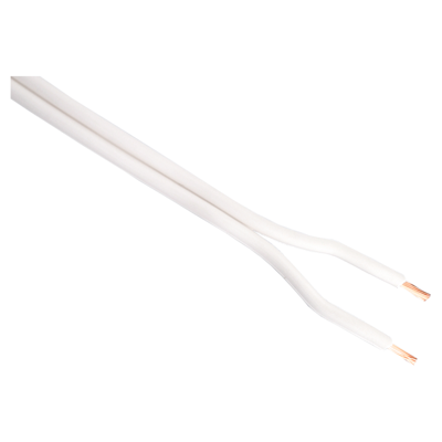 Q-Link Tweelingsnoer | Zwakstroom tot 42 Volt | 2 x 0,75 mm² | 10 m | Wit - 03.030.52