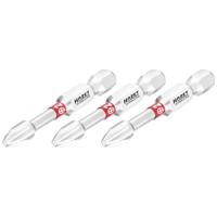 HAZET Bit 2215NSLG-PH2/3 · 1/4 inch (6,3 mm) zeskant massief · Kruiskop profiel PH · 3-delig · SW PH2 - thumbnail