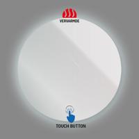 Ronde Badkamerspiegel Boss & Wessing Omega 60 cm Met Verlichting En Verwarming Boss & Wessing - thumbnail