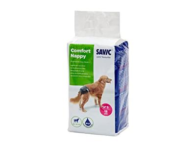 Savic Comfort Nappy hondenluier (12 stuks) Size 5 Savic Comfort Nappy hondenluier (12 stuks) Size 5