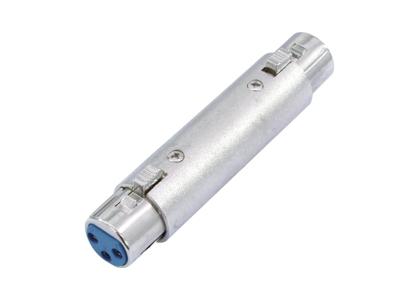 Omnitronic 30226572 XLR Adapter [1x XLR-bus 3-polig - 1x XLR-bus 3-polig]