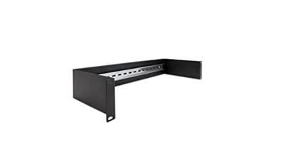 Delock 66884 19 inch Inschuifsysteem voor patchkast 2 HE Zwart