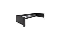 Delock 66884 19 inch Inschuifsysteem voor patchkast 2 HE Zwart - thumbnail