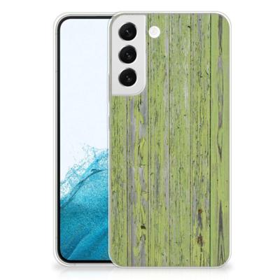 Samsung Galaxy S22 Plus | Bumper Hoesje | Green Wood