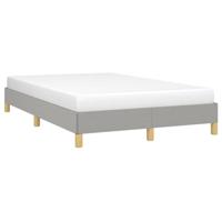 Bedframe stof lichtgrijs 120x190 cm - thumbnail