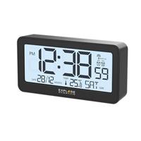 Explore Scientific RDC1000CM3000 Zendergestuurd Wekker Zwart (mat) Alarmtijden 2 - thumbnail