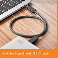 WD My Passport Ultra for Mac 2 TB Externe harde schijf (2,5 inch) USB-C Zilver WDBKYJ0020BSL-WESN - thumbnail