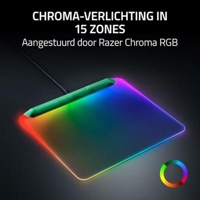 Razer Firefly V2 RGB Pro Phantom Special Edition Transparant Groen Gaming Muismat - thumbnail