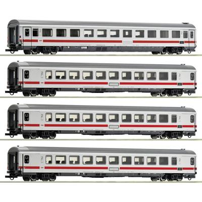 Roco 6200187 H0 4-delige set sneltreinrijtuigen van de ÖBB