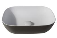 Solid surface waskom Maud moka EXT - thumbnail