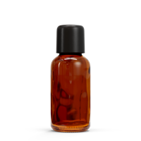 Glazen fles - Bruin (incl. varierende doppen) - thumbnail