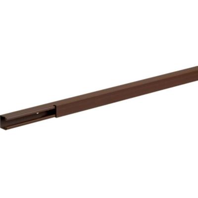 Hager LF1501508014 Kabelgoot Kabelgoot voor elektrische installaties (l x b x h) 2000 x 15 x 15 mm Bruin 1 stuk(s)